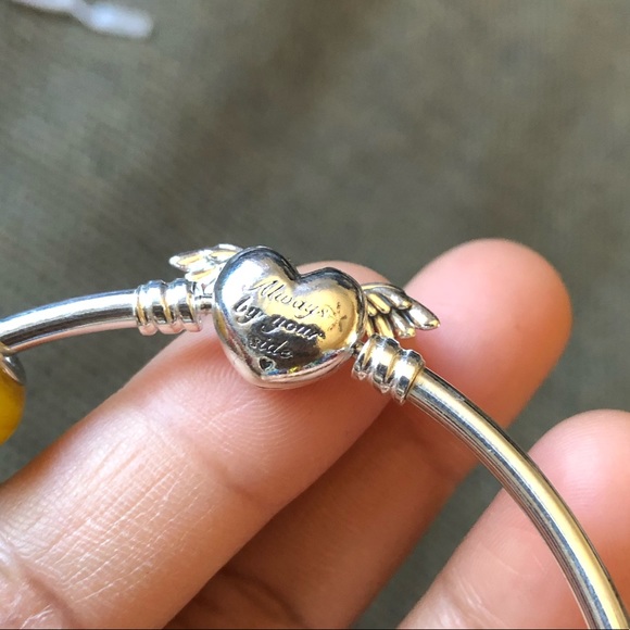 NWOT PANDORA LIMITED EDITION Angle Heart Wings W/ 15 Charms - Picture 8 of 12